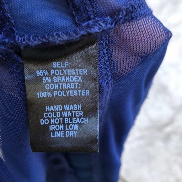 Lulu’s fit & flare mesh insert sleeveless dress SZ XS - Picture 7 of 7